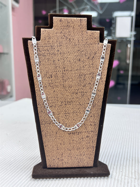 Cadena pancer stella delgada - plata