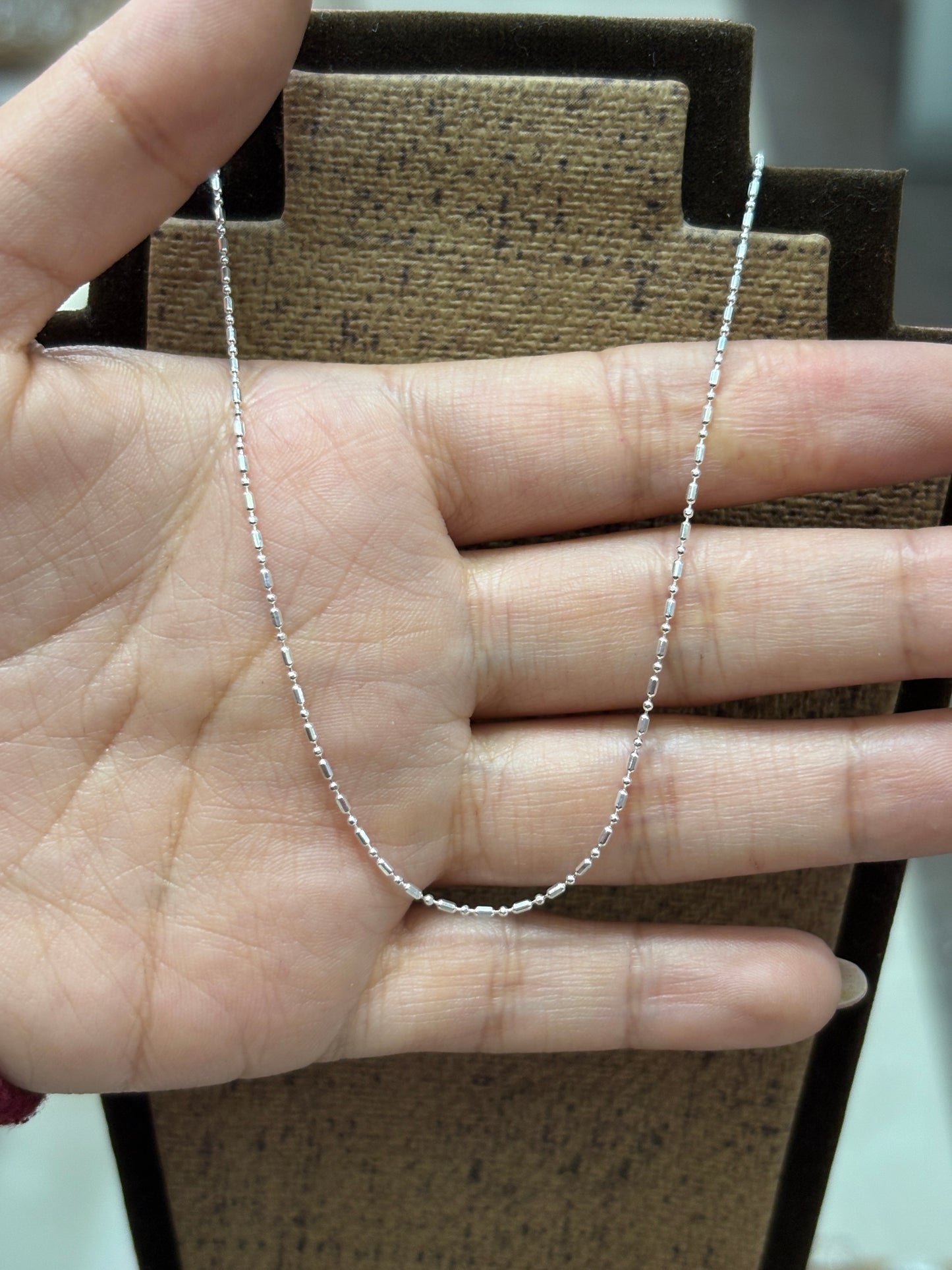 Cadena punto y coma - Plata