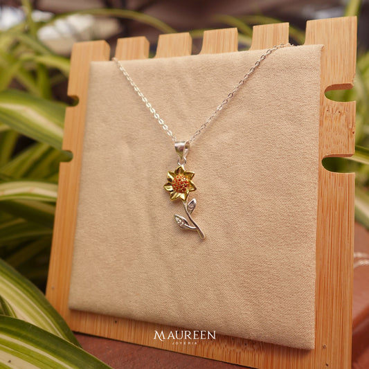 Collar margarita  - Plata