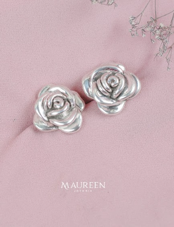 Arete rosas electroformatura pegado