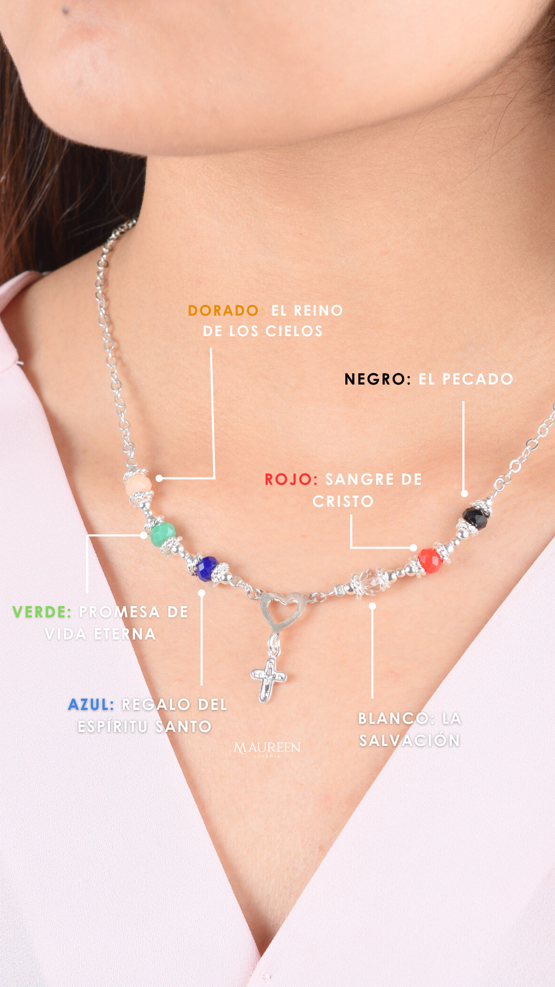 Collar Salvación  - Plata