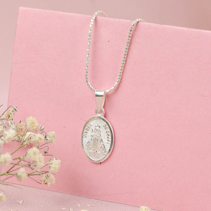 Dije Virgen de Chapi - plata