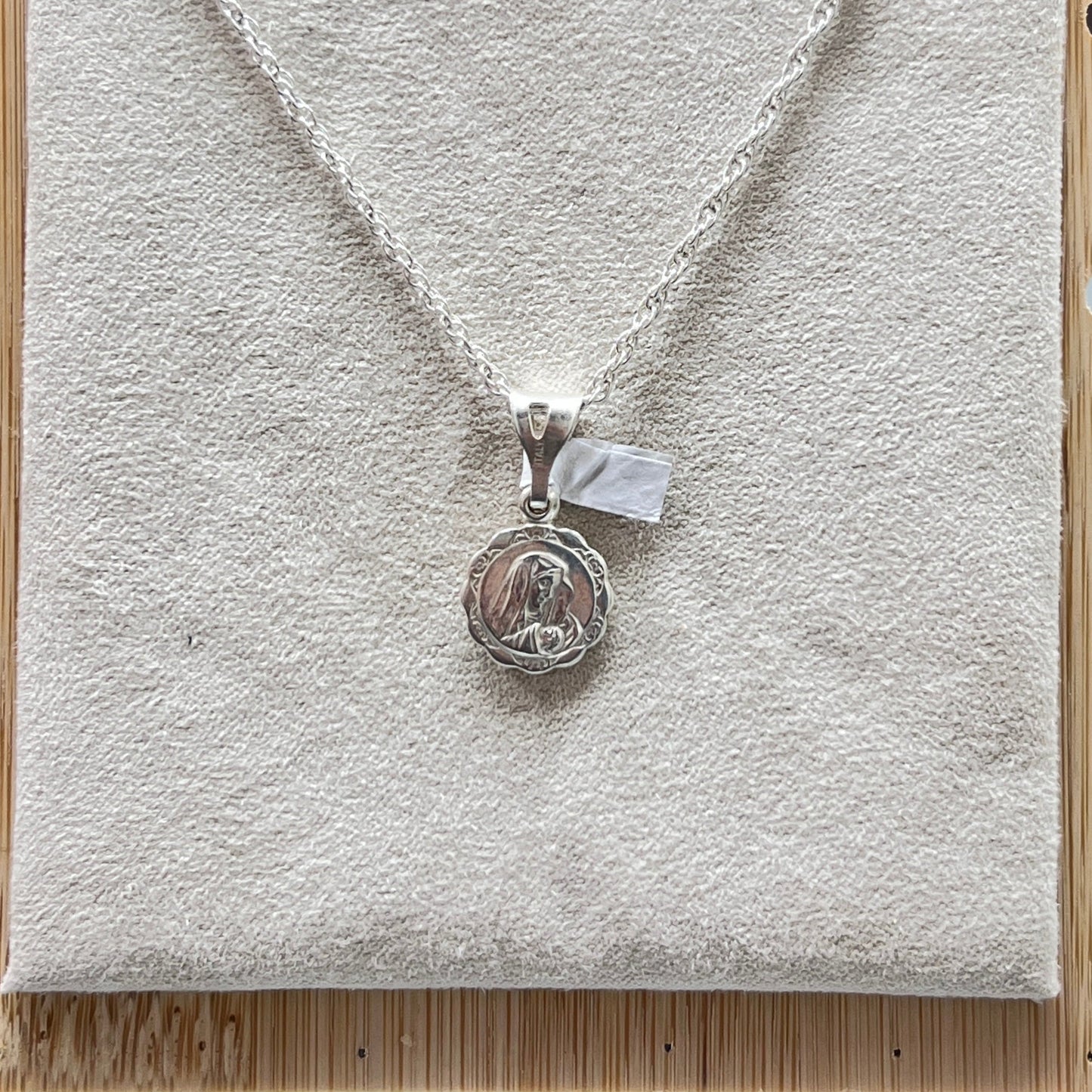 Dije Virgen María Madonna - plata