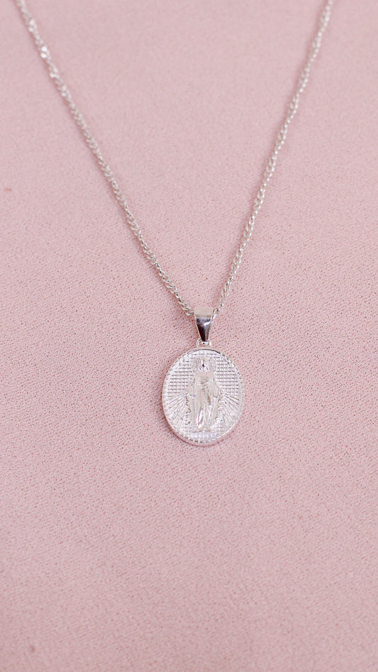 Dije Maria Inmaculada - Plata