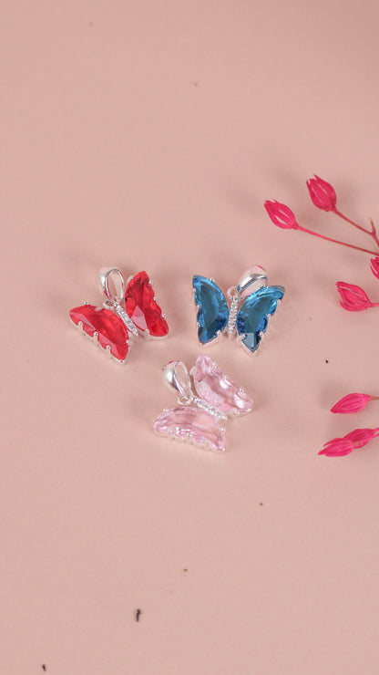 Dije mariposa - Plata