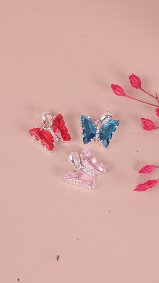 Dije mariposa - Plata