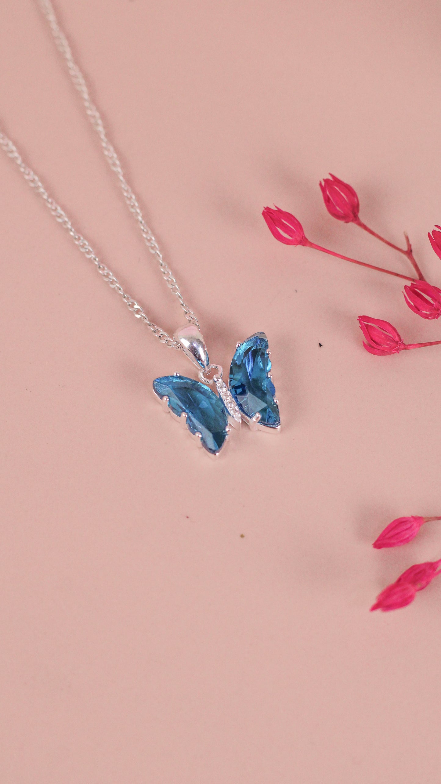 Dije mariposa - Plata