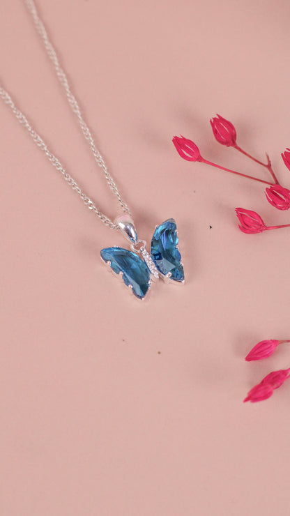 Dije mariposa - Plata