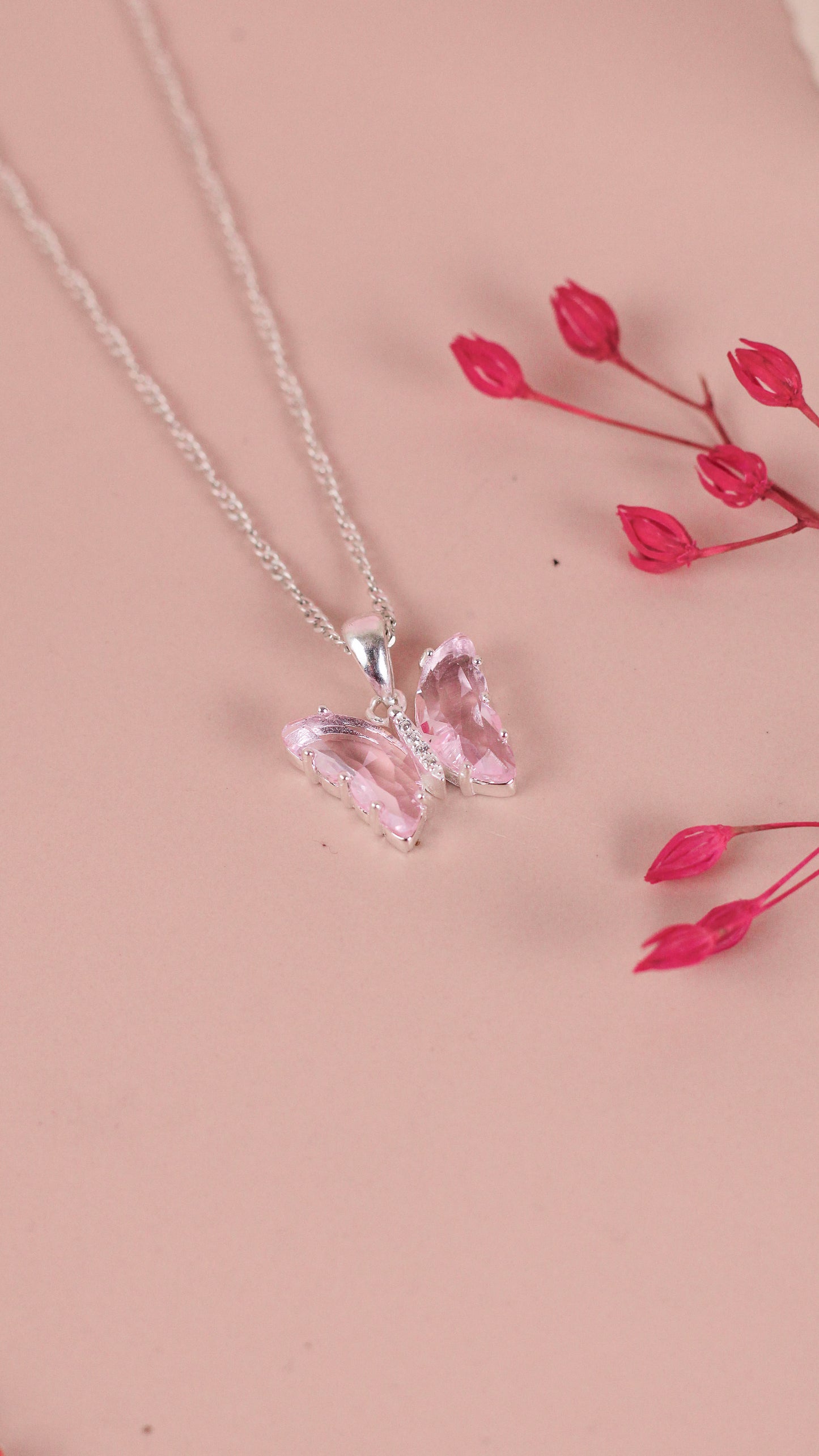 Dije mariposa - Plata