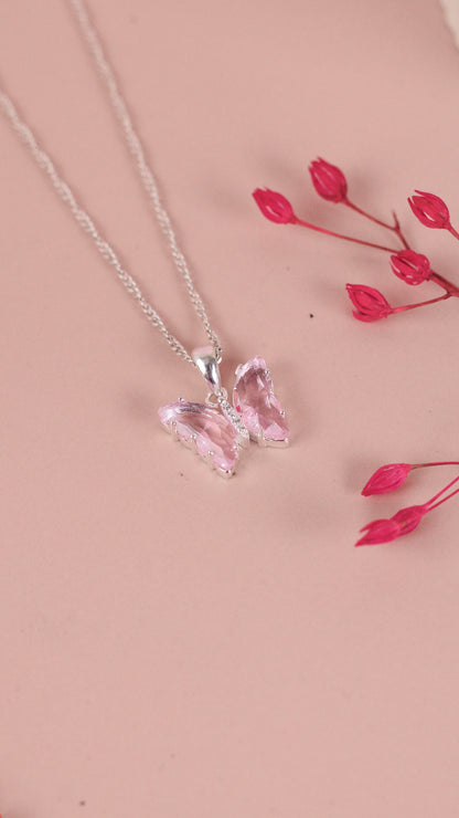 Dije mariposa - Plata