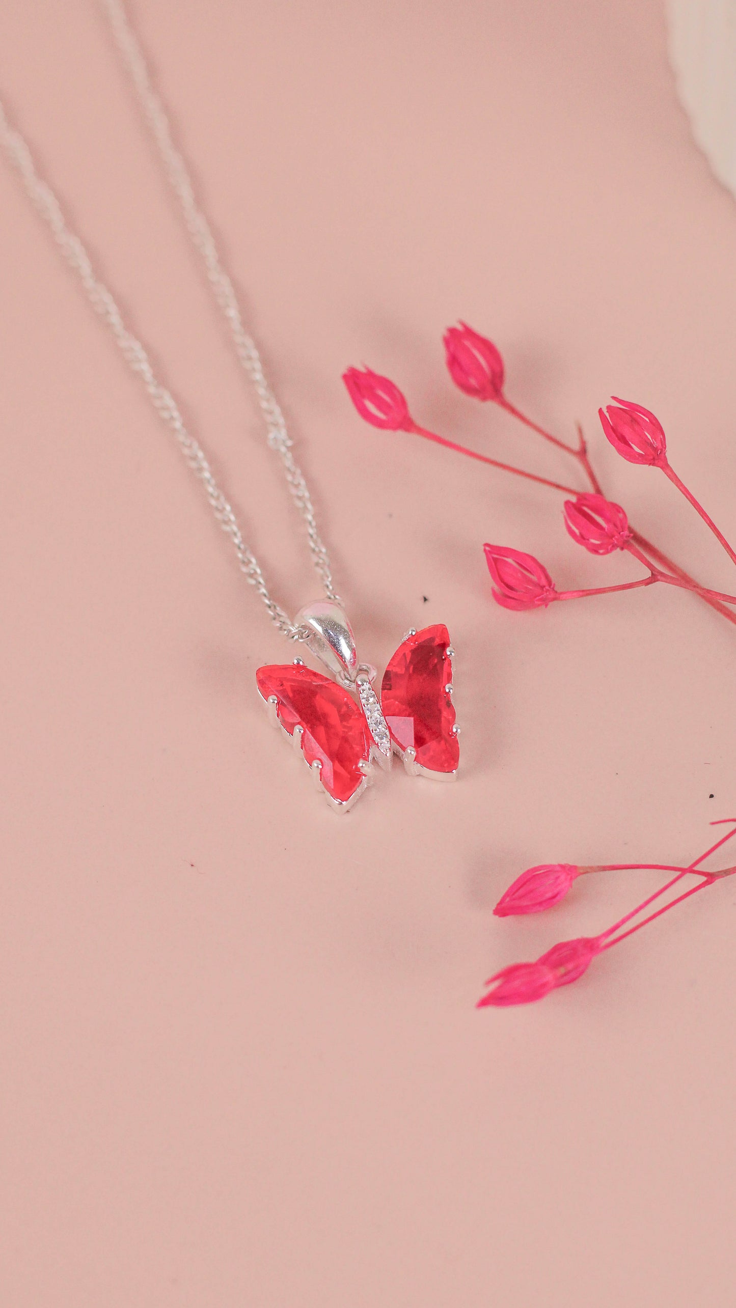 Dije mariposa - Plata