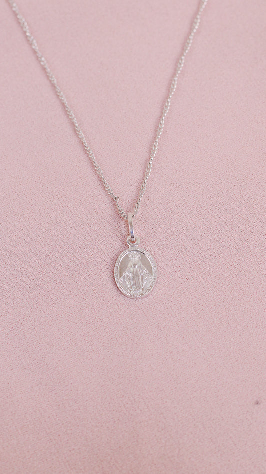 Dije Medalla Milagrosa - Plata