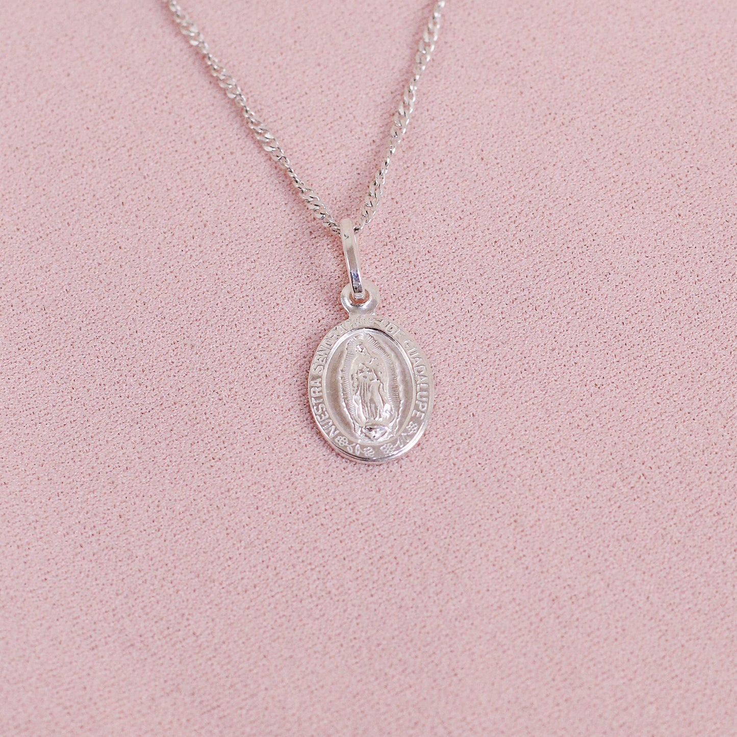 Dije Virgen de Guadalupe- Plata