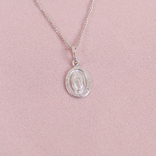 Dije Virgen de Guadalupe- Plata