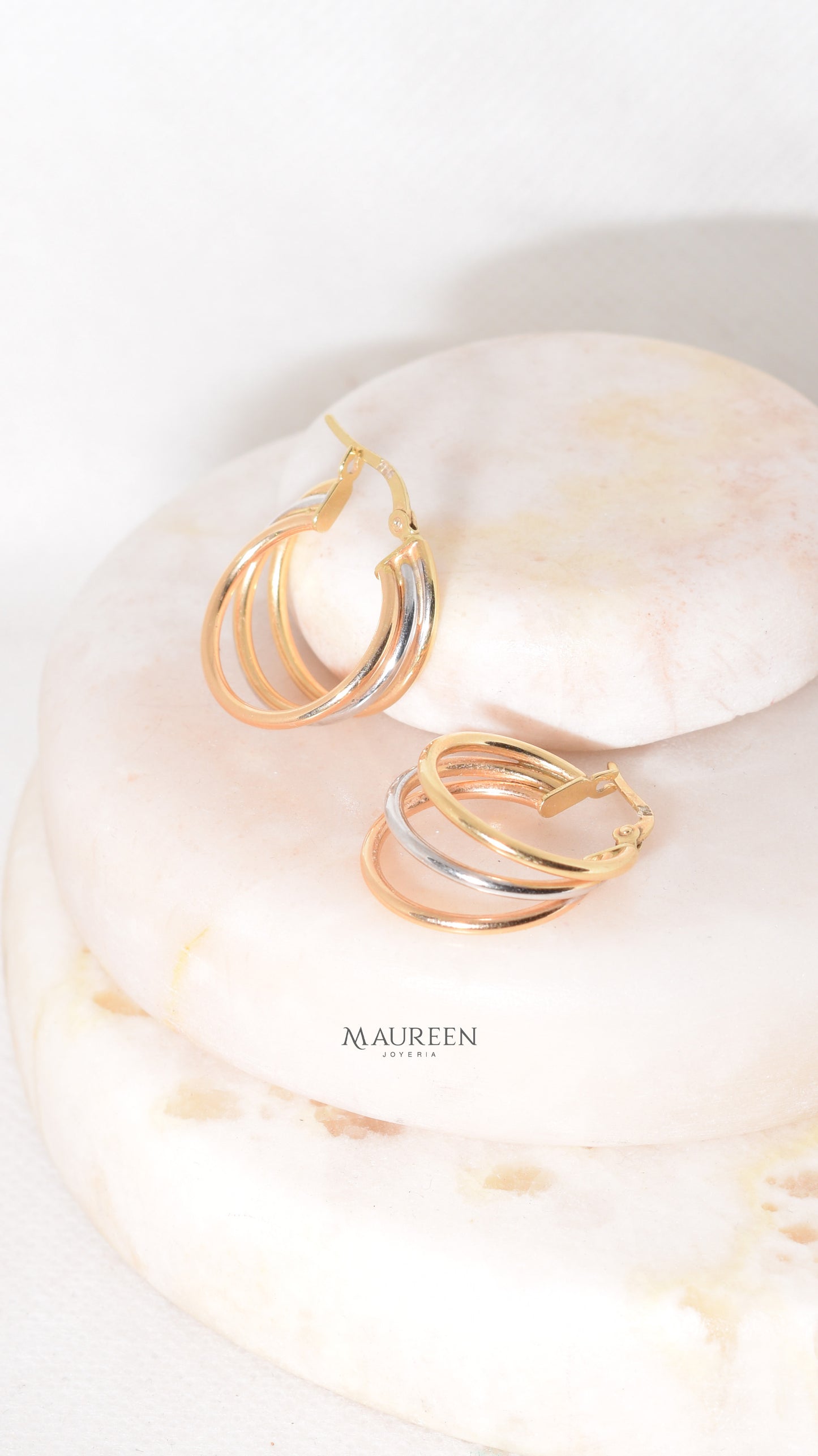 Argolla tres circulos - Oro