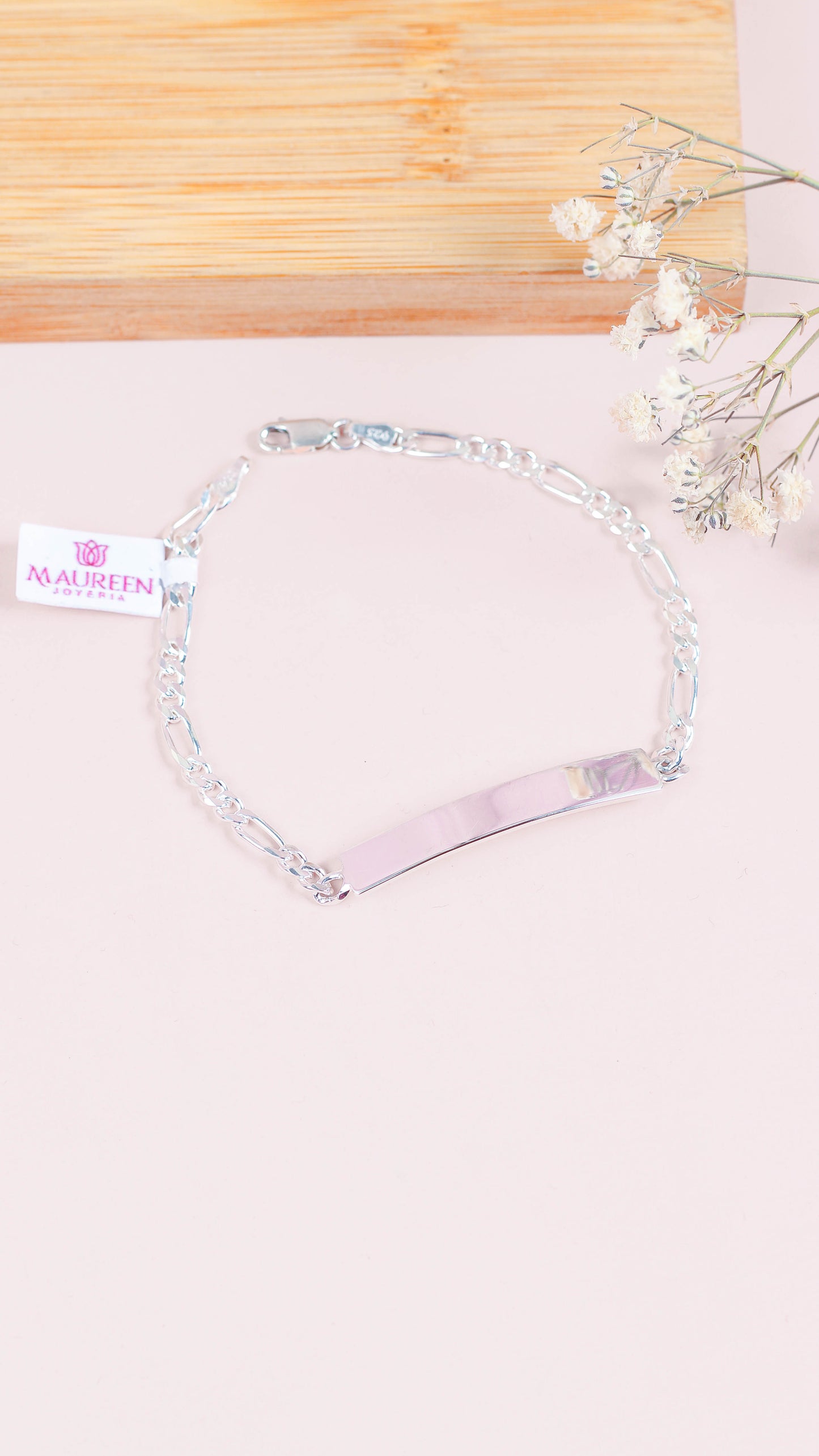 Esclava cuadrada cadena cartier delgada - Plata