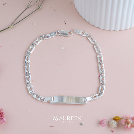 Esclava cuadrada gucci abierta mujer  - Plata