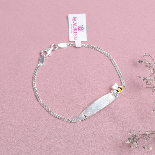 Escalava con abeja para niñas  - Plata
