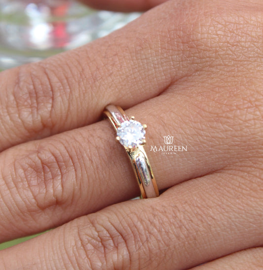 Anillo de compromiso - Oro