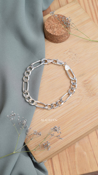 Pulsera hombre cartier gruesa - Plata