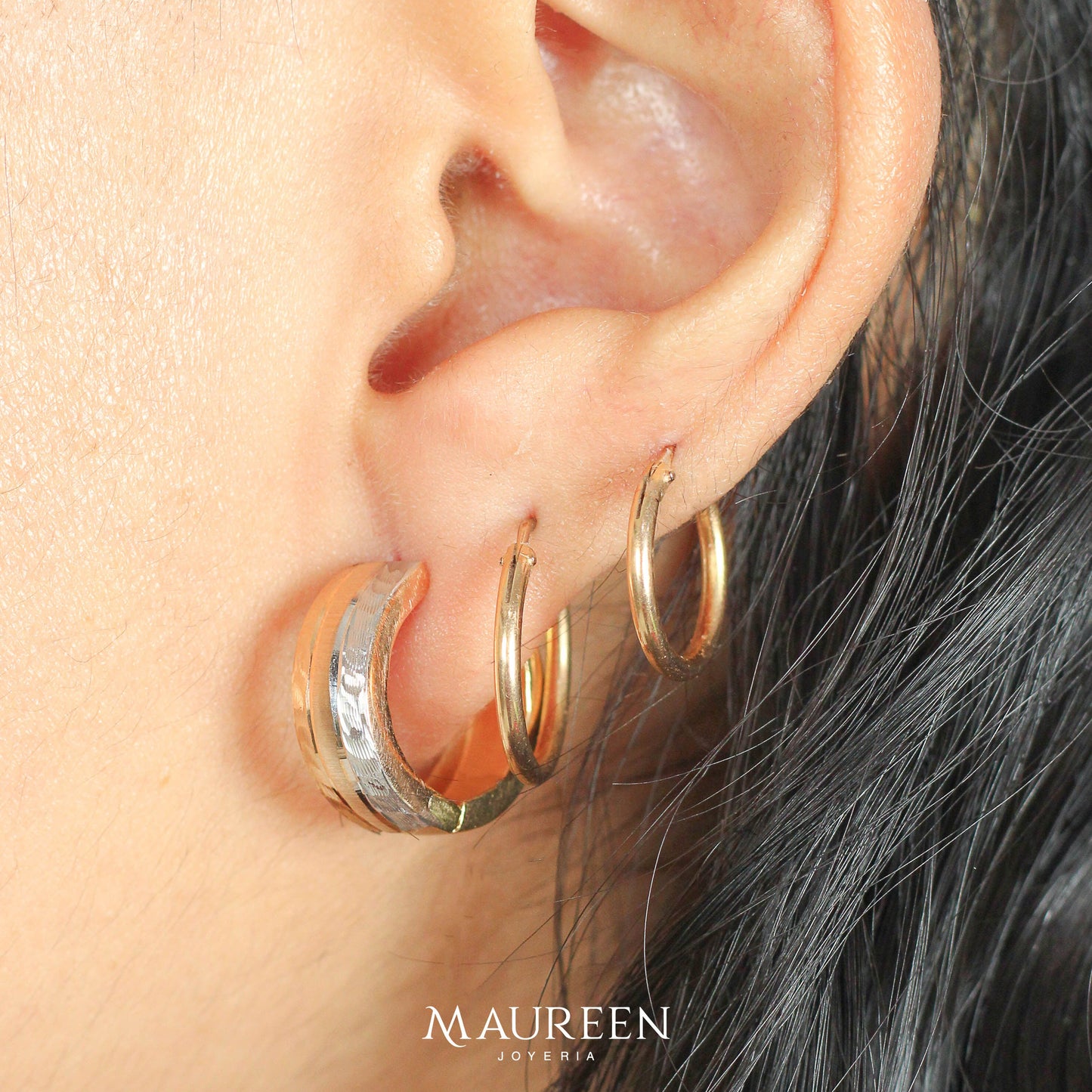 Argolla diamantada  - Oro