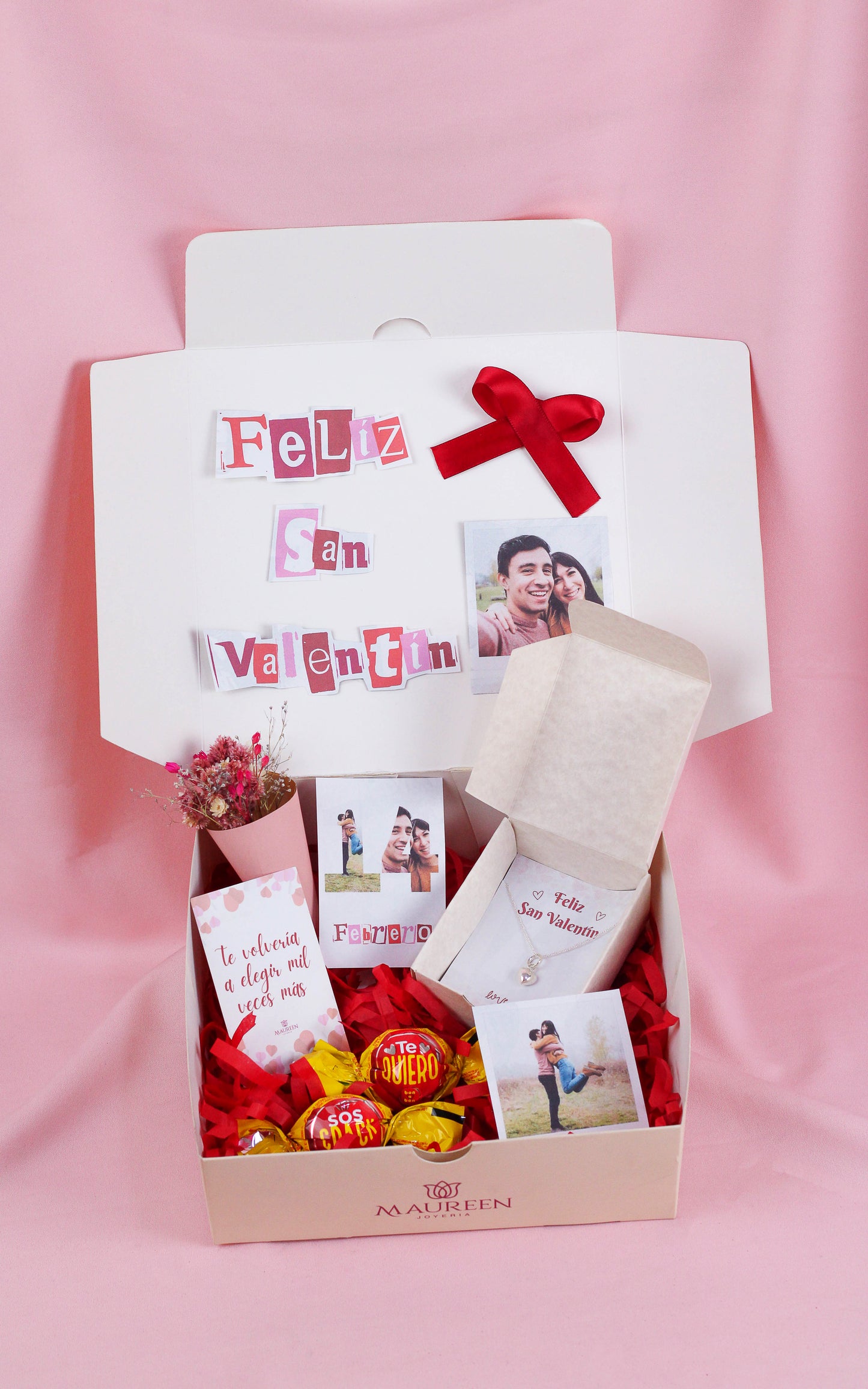 Caja San Valentin Basico- Plata