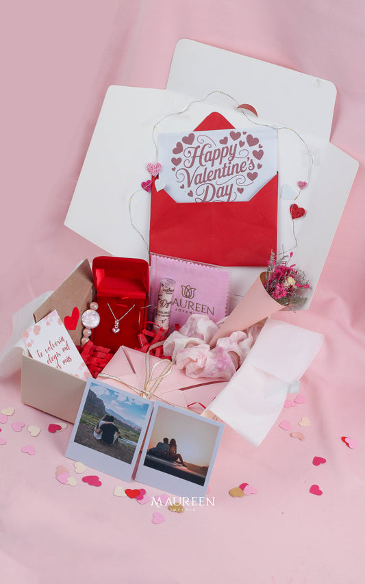 Caja San Valentin Premium - Plata