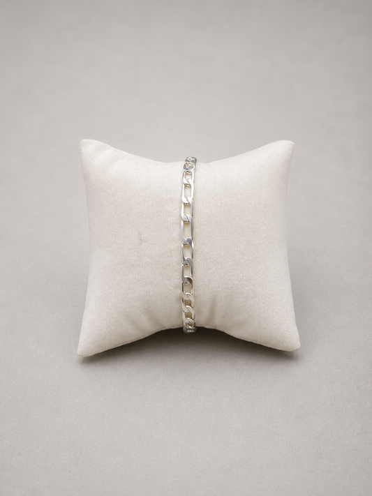 Pulsera eslabon - Plata