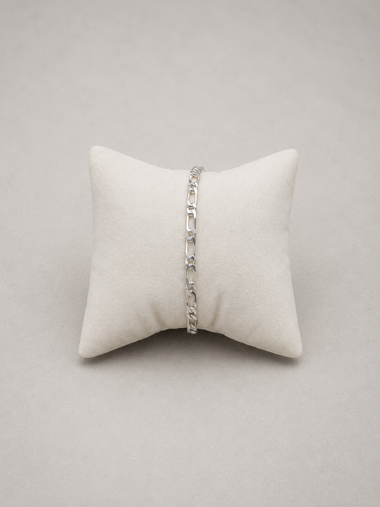 Pulsera hombre tifany broche cajon - Plata