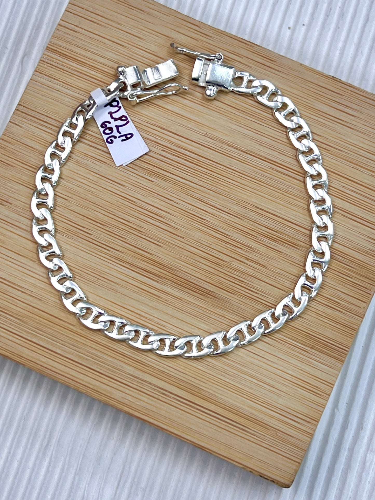 Pulsera hombre Gucci - Plata