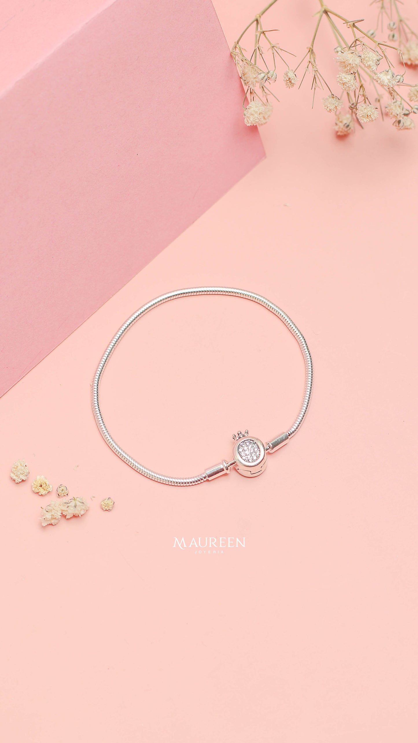 Pulsera dijes intercambiables - Plata