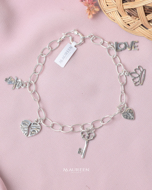 Pulsera dije de love - Plata