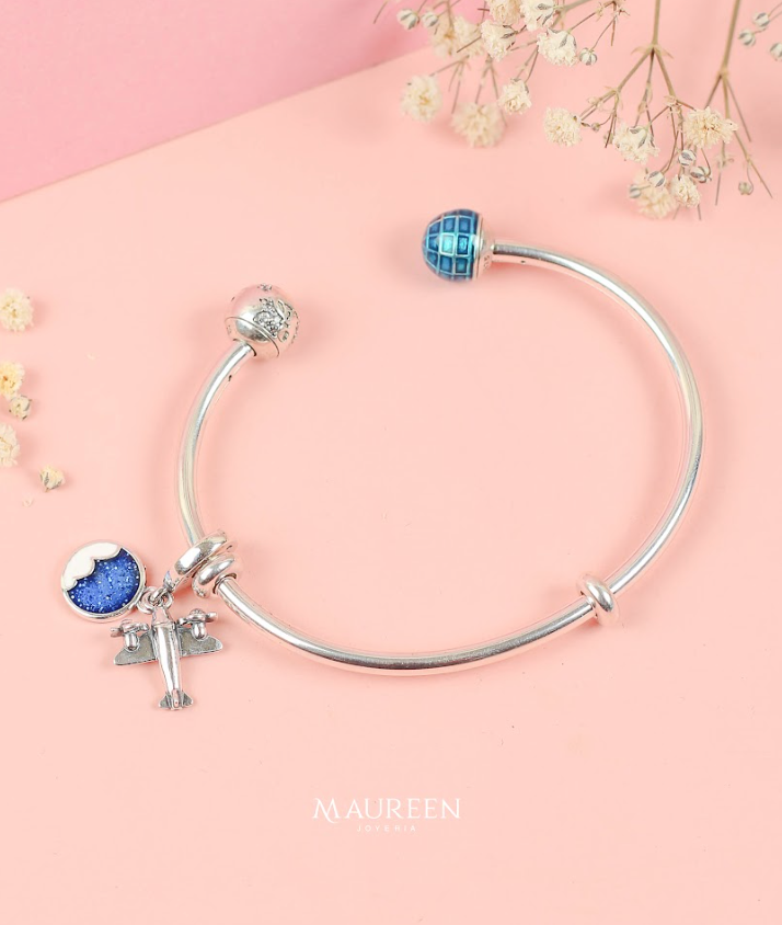 Puñera dijes intercambiaales - Plata