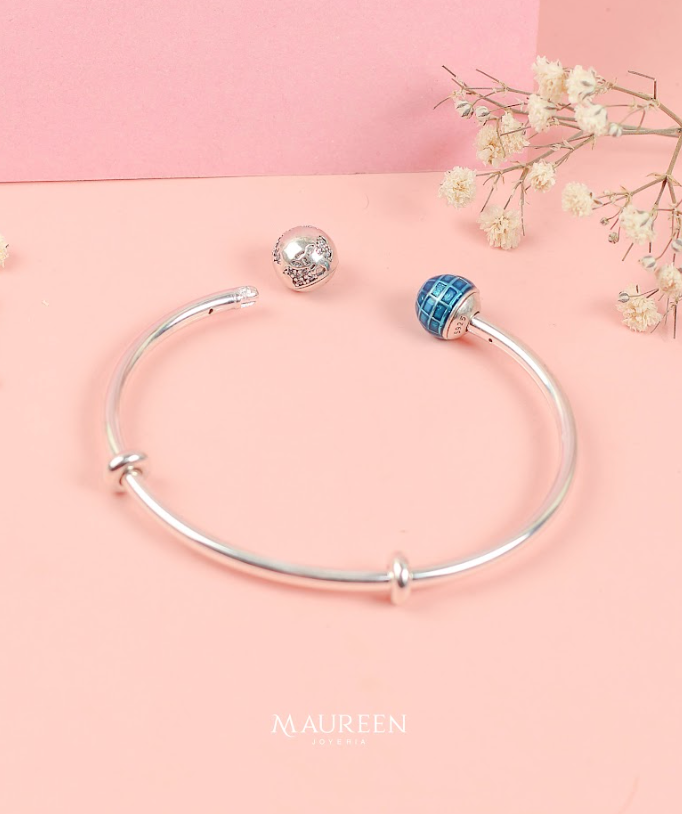 Puñera dijes intercambiaales - Plata