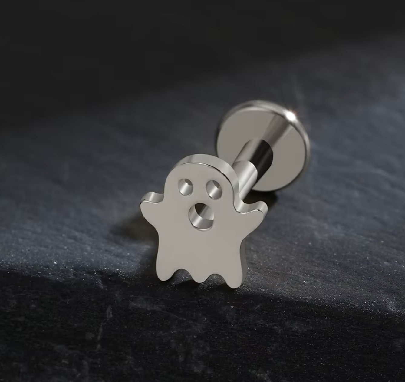 Arete piercing fantasma - Titanio Quirurgico